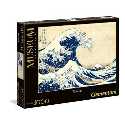 Museum collection - hokusai: la grande onda - puzzle 1000 pièces - cle39378.7  Clementoni    100689